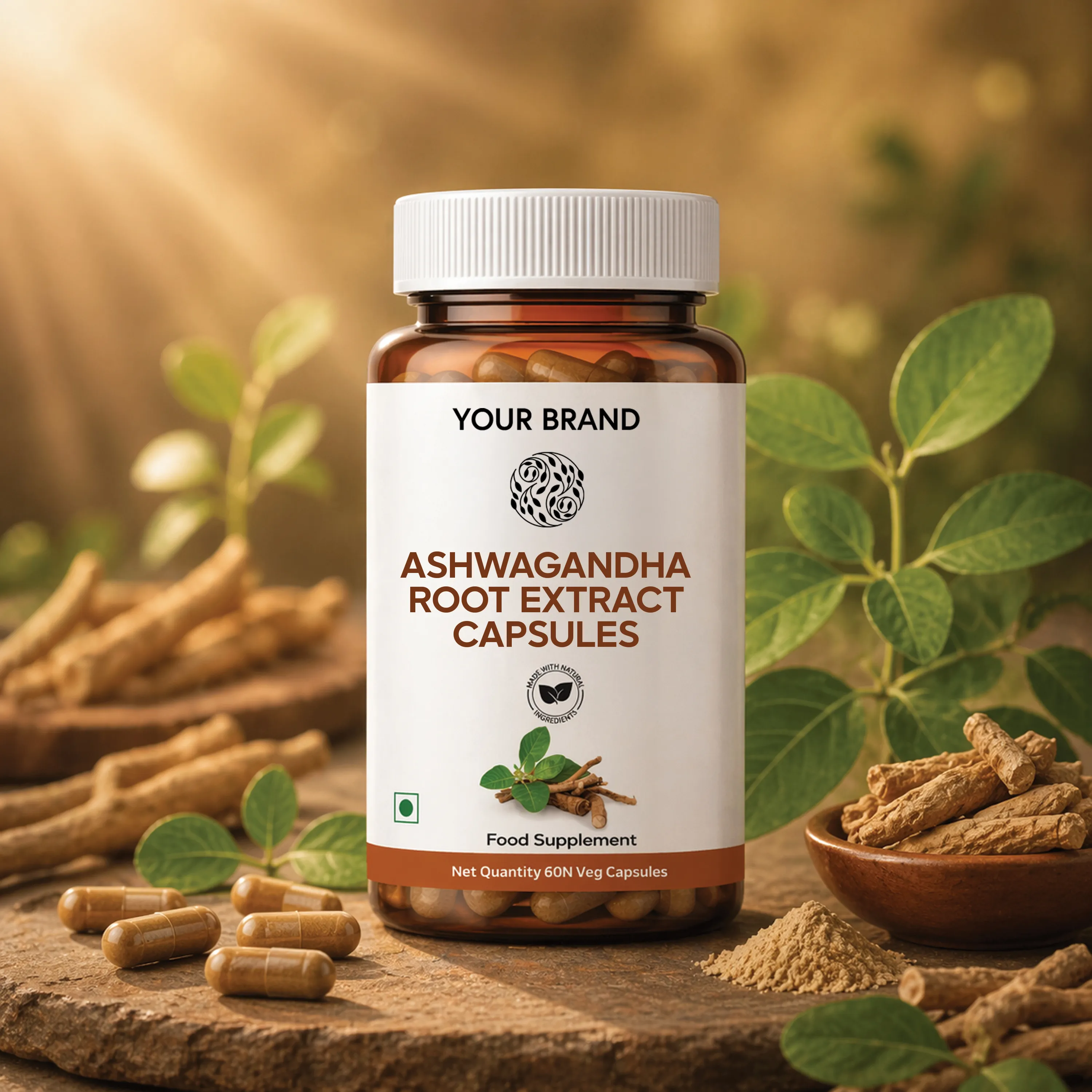 Ashwagandha Root Extract Capsules
